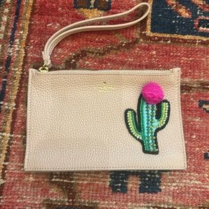 Kate Spade clutch with Cactus